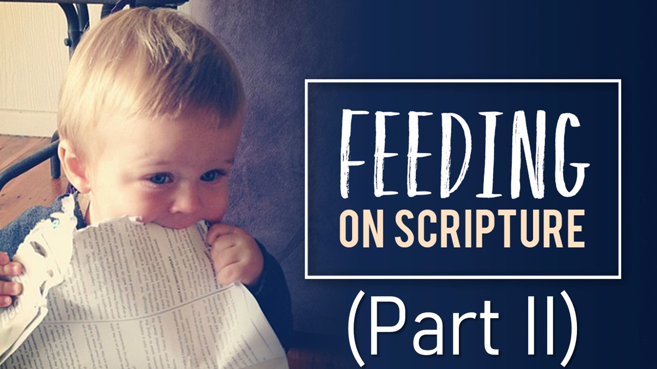 Feeding On Scripture Part 2